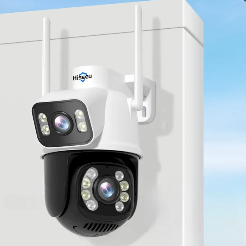 Hiseeu Dual Lens Outdoor WiFi Camera