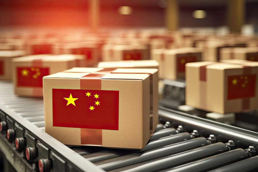 Produção em massa da China